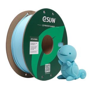 eSUN Upgraded ePLA-Matte 1.75mm 3D Filament 1KG (Lake Blue)