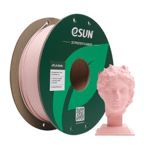 eSUN Upgraded ePLA-Matte 1.75mm 3D Filament 1KG (Peach Pink)